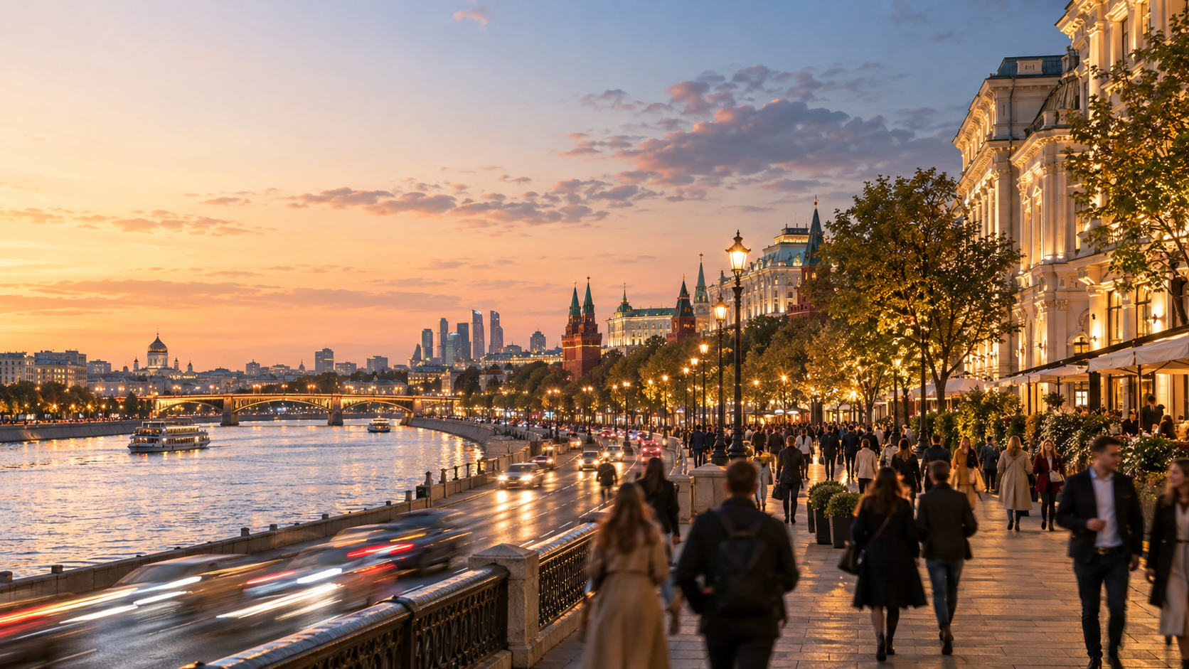 Москва в потоке
